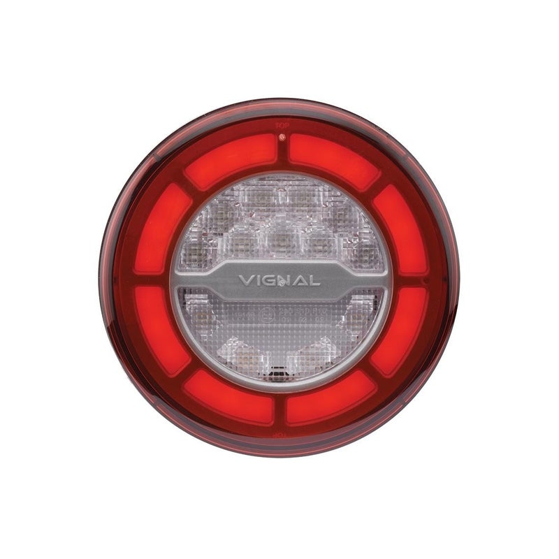 Feu arrière LED 24V inb. 4P AMP MCP + 2x acces. Superseal