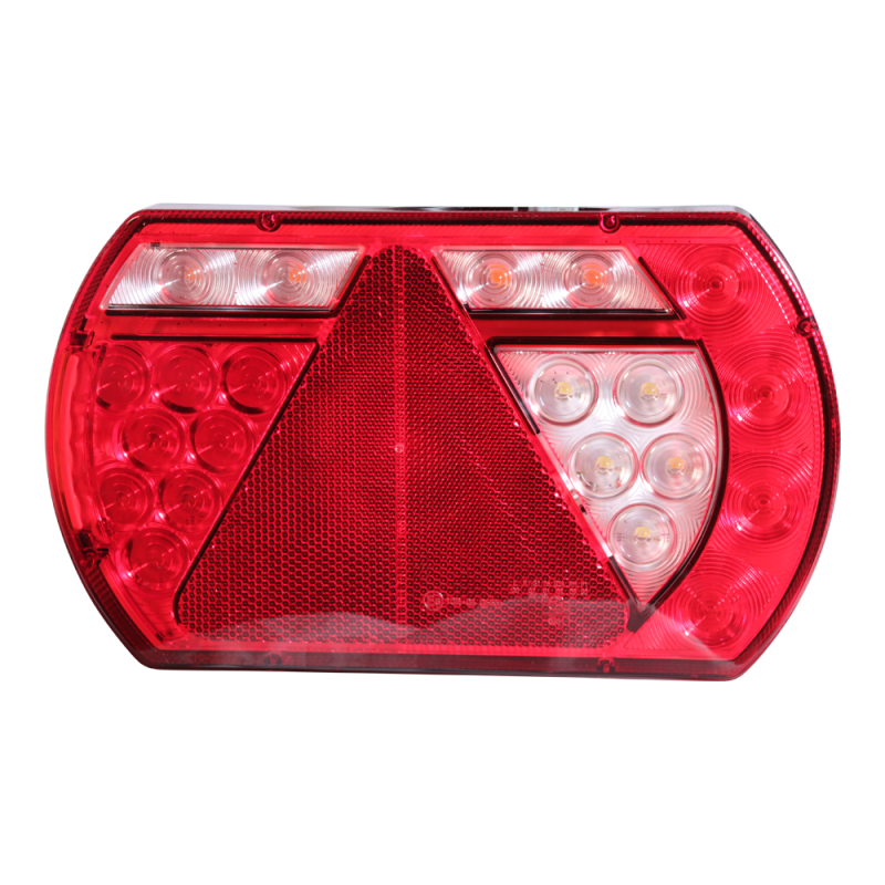 Feu arrière à LED avec résistance intelligente LED baïonnette à 8 pôles droit 12 V