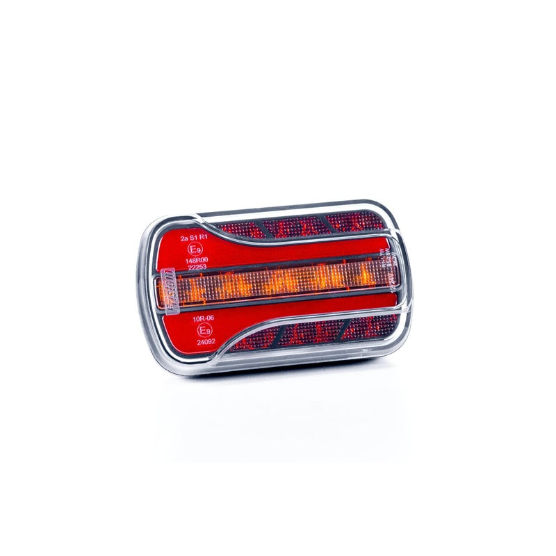 Feu arrière LED compact 3 fonctions 12/24V