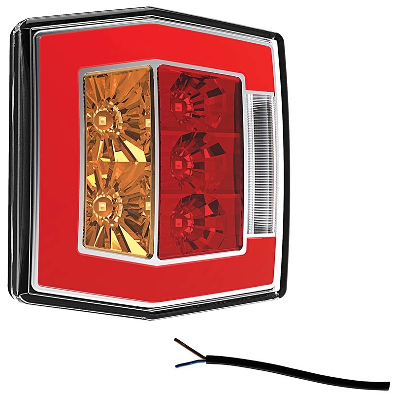 feu arrière LED câble universel 12/24V Lavaflow