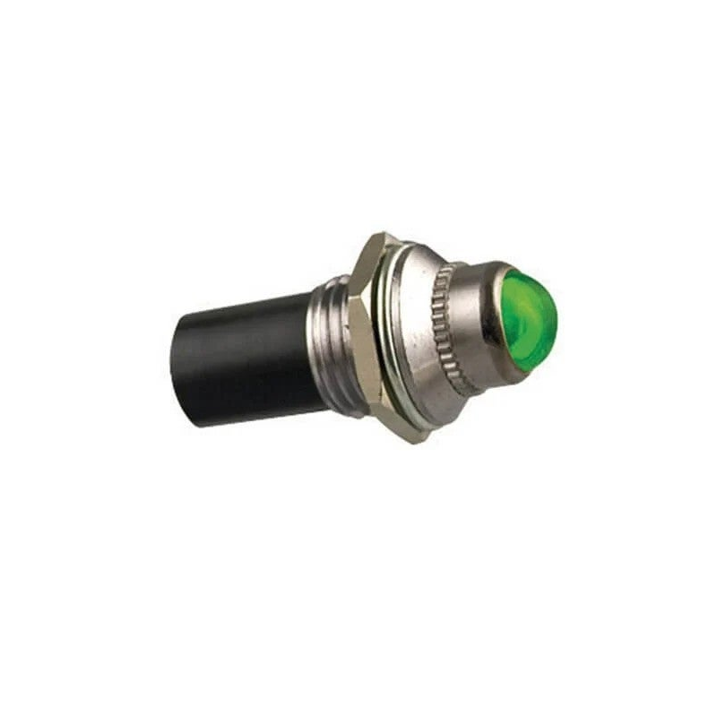 Lampe de contrôle du cockpit LED | verte | 12V