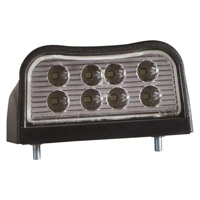 éclairage de plaque LED 12/24V Connecteur coulissant blanc