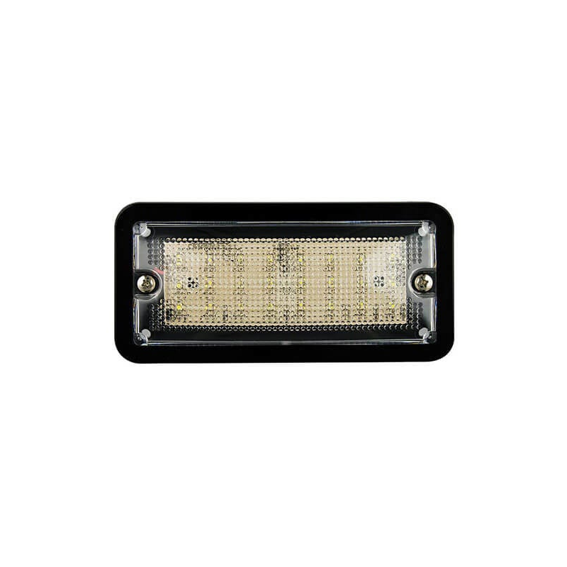 Eclairage intérieur LED | noir | 12V | lumière blanche froide