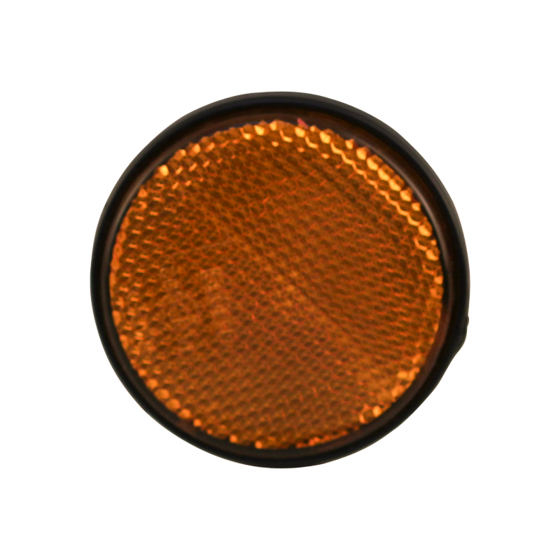 réflecteur Ø orange auto-collant Ø61