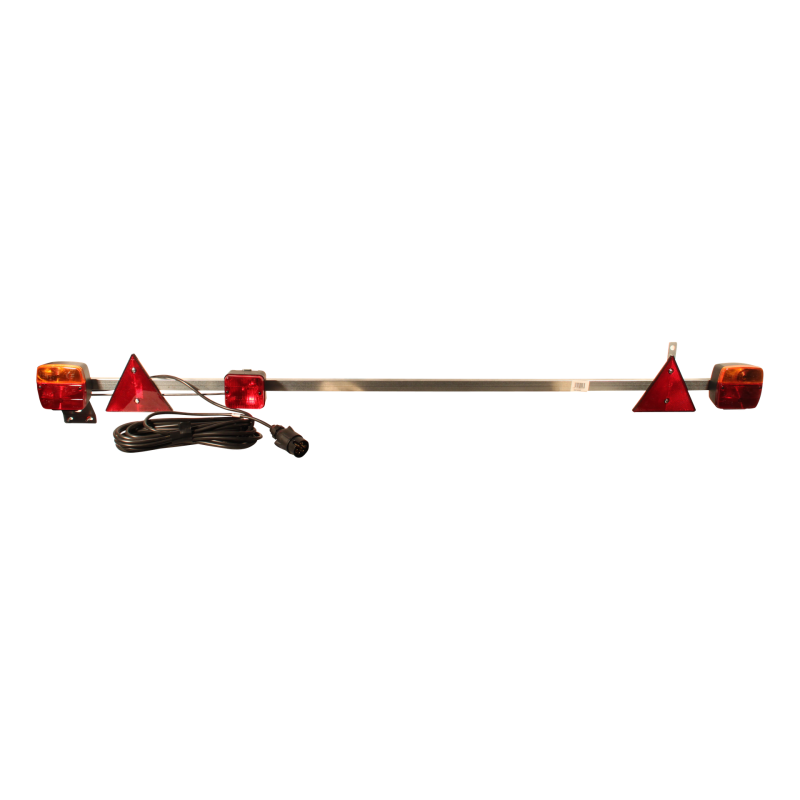 rampe de feux amovible métal 1600mm 700cm prise 7 pôles