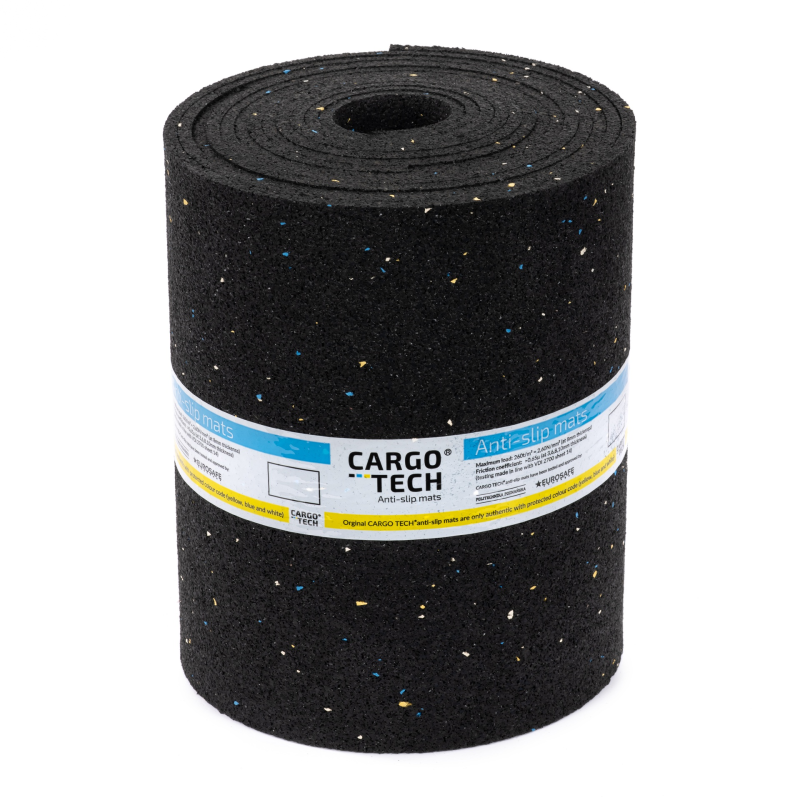tapis antidérapant Cargotech® 5000 x 250 x 6mm noir