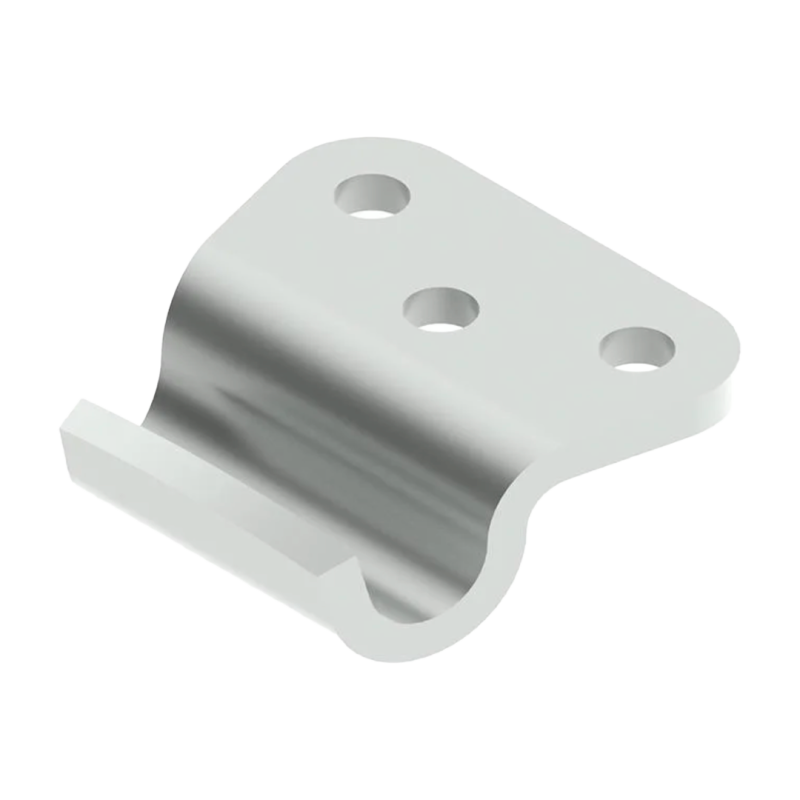 support pour fermeture de serrage zingué 39x37mm