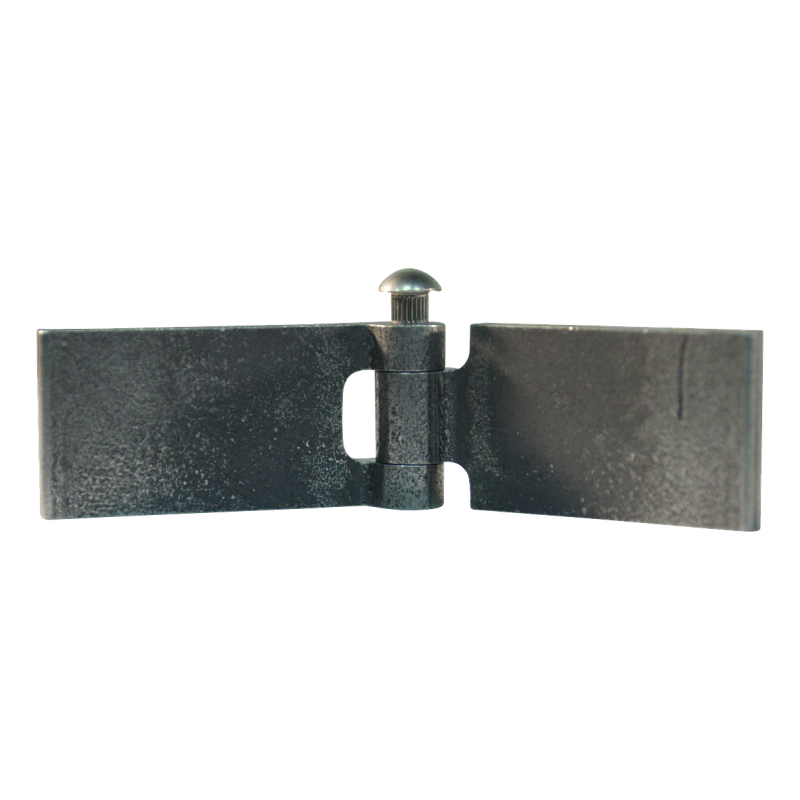 porte charnière droit avec goupille d'inox 30 x 60mm lame de charnière brut démontable