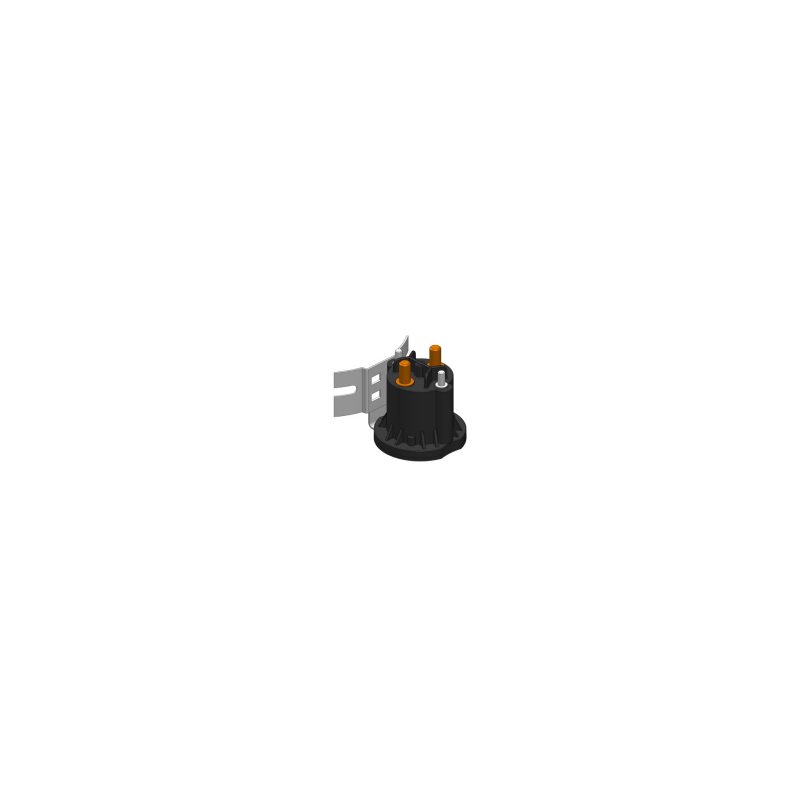 relais de démarrage noir, 12V / 80A