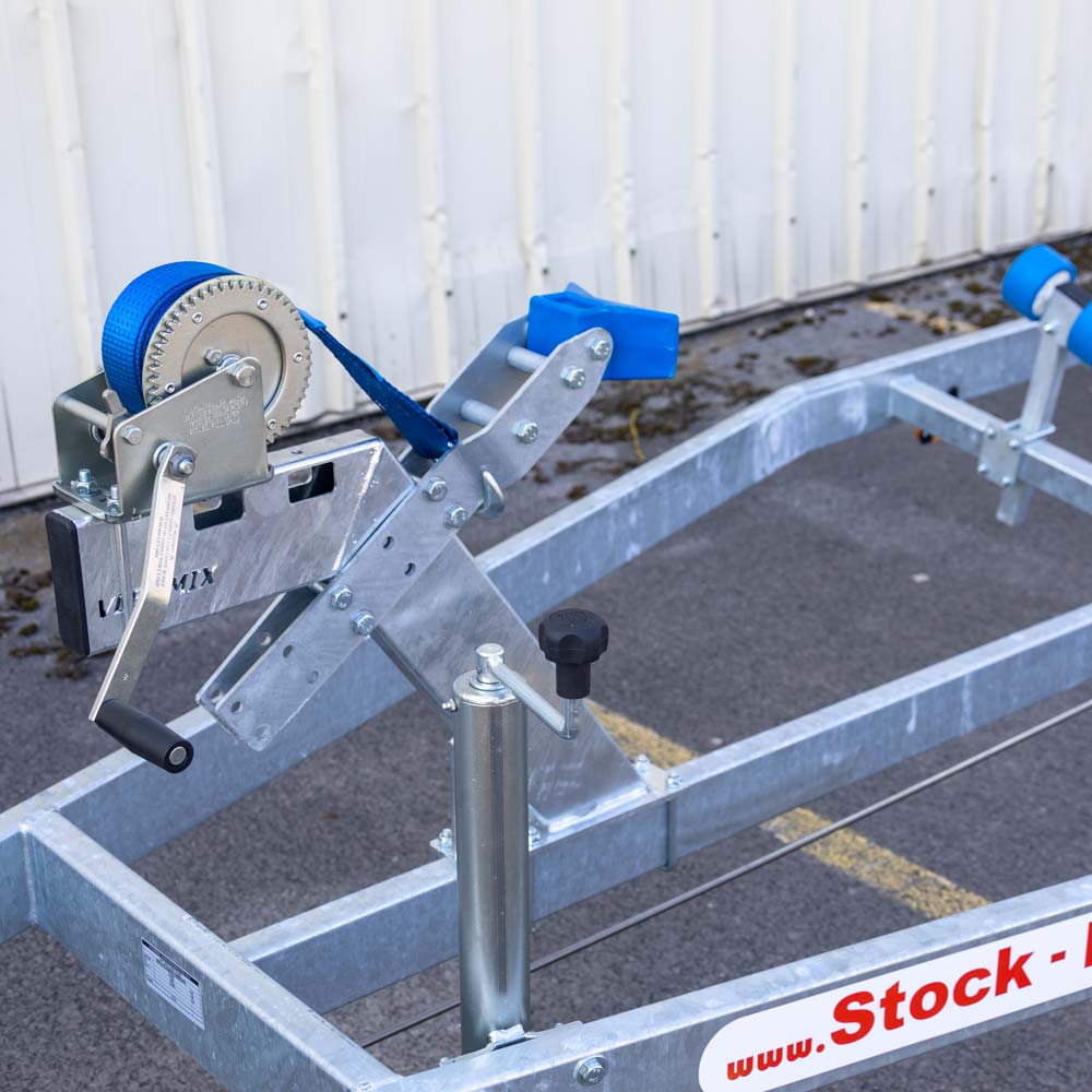 6m30-2m20 - 1x1350 kg - 1350 kg - VLEMMIX - Remorque Porte-Bateau (photo)