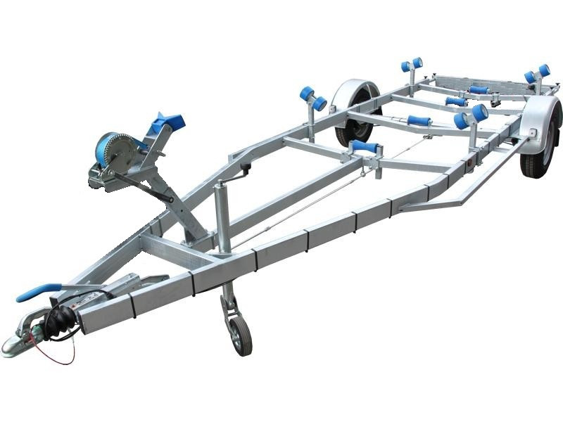 6m30-2m20 1x1800kg- 1800 kg - VLEMMIX - Remorque Porte-Bateau (photo)
