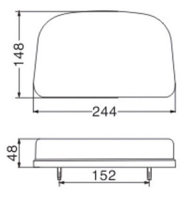 FEU AR 7 FONCTIONS DROIT LEDS (photo)