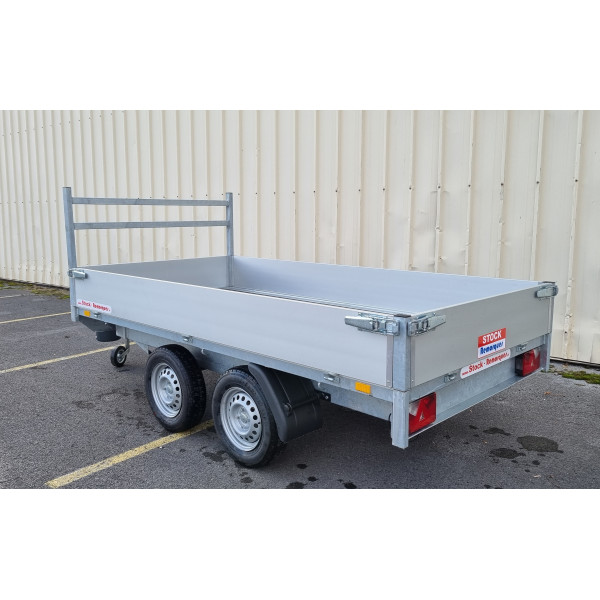 BENNE 750 KG KIPPER 3m10 x 1m54 (photo)