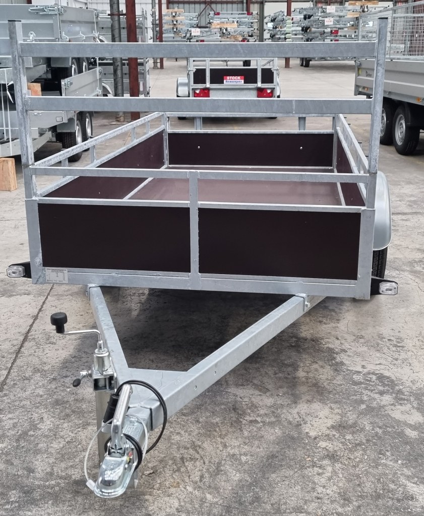 Remorque Bois 1 Essieu 2m00 x 1m31 - 750 kg (photo)