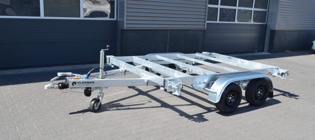 Remorque containeur 10 pieds 2 x essieu 1800 kg (photo)