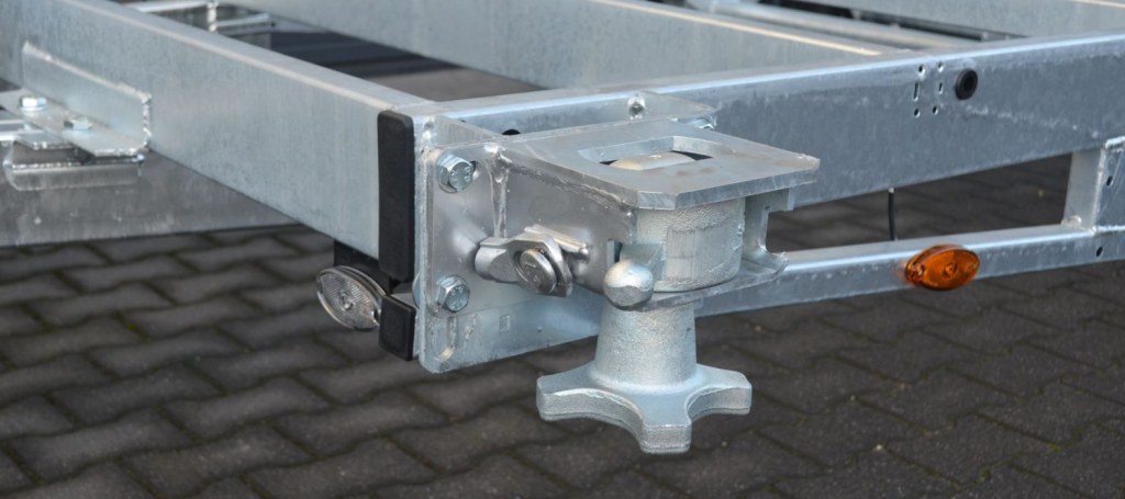 Remorque containeur 10 pieds 2 x essieu 1800 kg (photo)