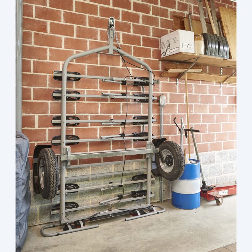 Remorque 6 vélos à 2 roues (photo)