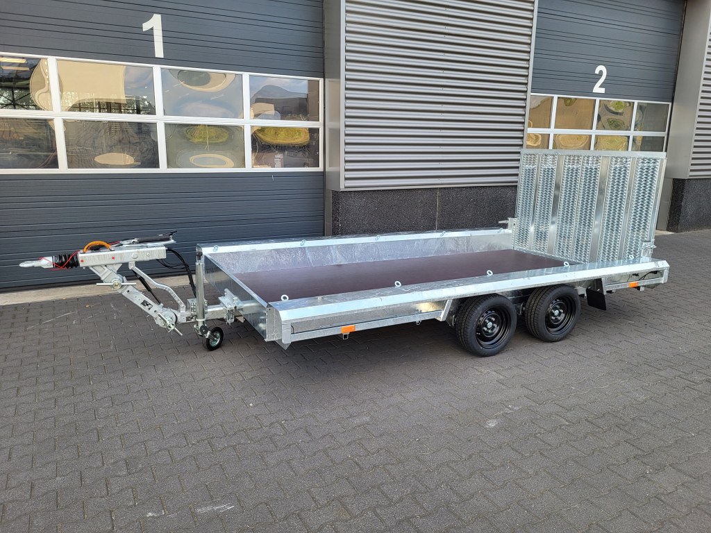 TM 4m x 1m80 porte engin 2 x essieux 1800 kg (photo)