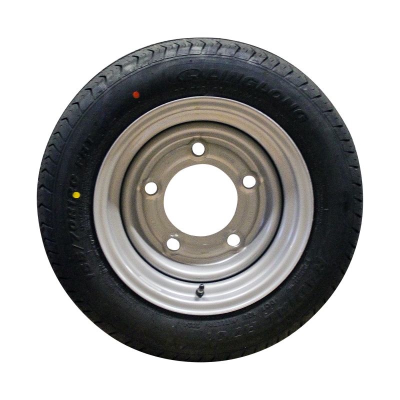 pneu + roue 155/70 R12C R701 M+S 5½Jx12H2 ET0 115/165.1/5 métal gris (photo)
