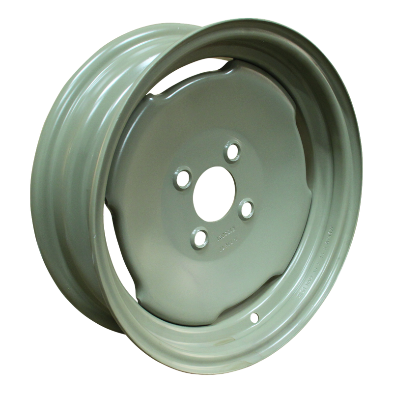 pneu + roue 185/70 R13 R701 M+S 4Jx13H ET0 60/100/4 métal gris vert (photo)