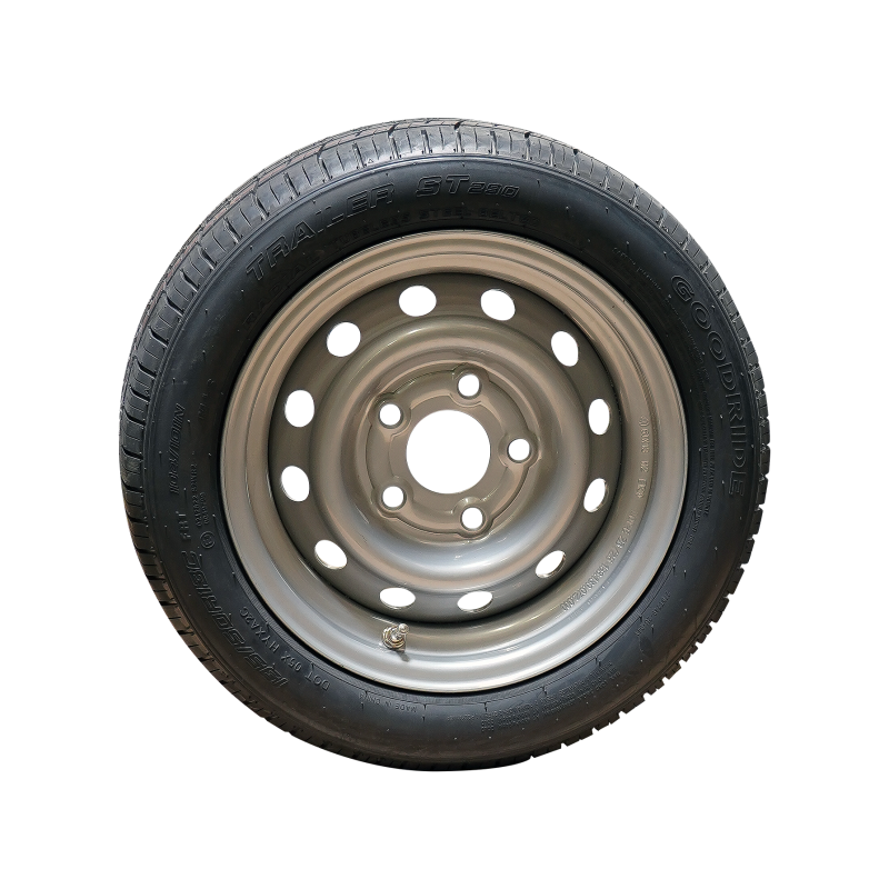 pneu pneu + roue 195/50 R13 ST290 M+S 6Jx13H2 ET30 67/112/5 104/101 N métal gris (photo)