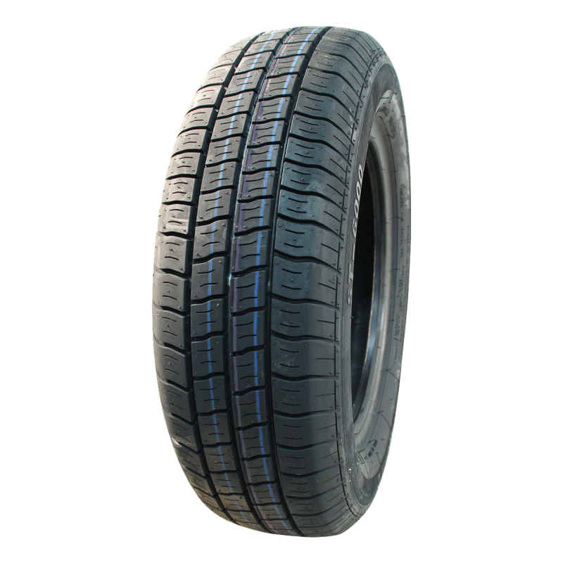pneu + roue 185 R14C Kargomax ST-6000 M+S 5½Jx14H2 ET30 57/100/4 métal gris (photo)