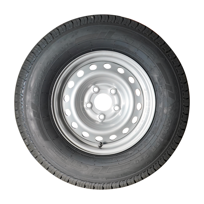 pneu + roue 195 R14C Maxmiler Pro 5½Jx14H2 ET30 66,5/112/5 métal gris (photo)