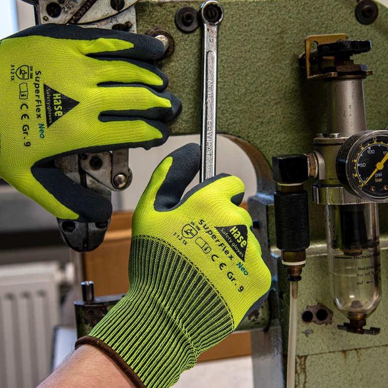 gant de montage polyester (13 gauge) taille 10 (photo)