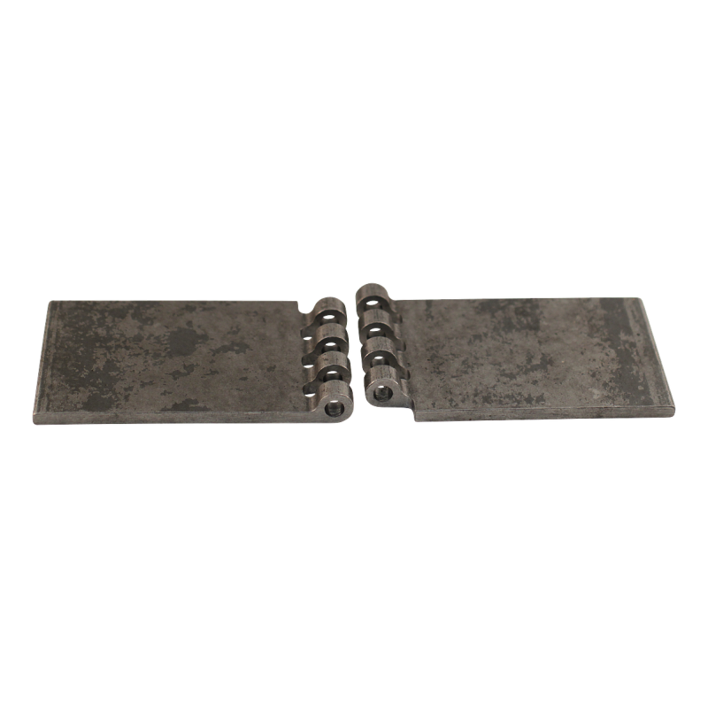 porte charnière droit avec goupille d'acier 80 x 80mm lame de charnière brut (photo)