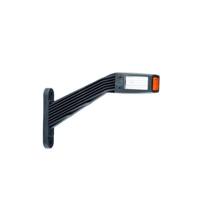 feu d'encombrement droit câble 300mm  12/24V (photo)