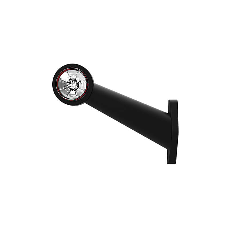 feu d'encombrement rood/wit droit DC câble 200mm, 0,75mm² 12/24V (photo)