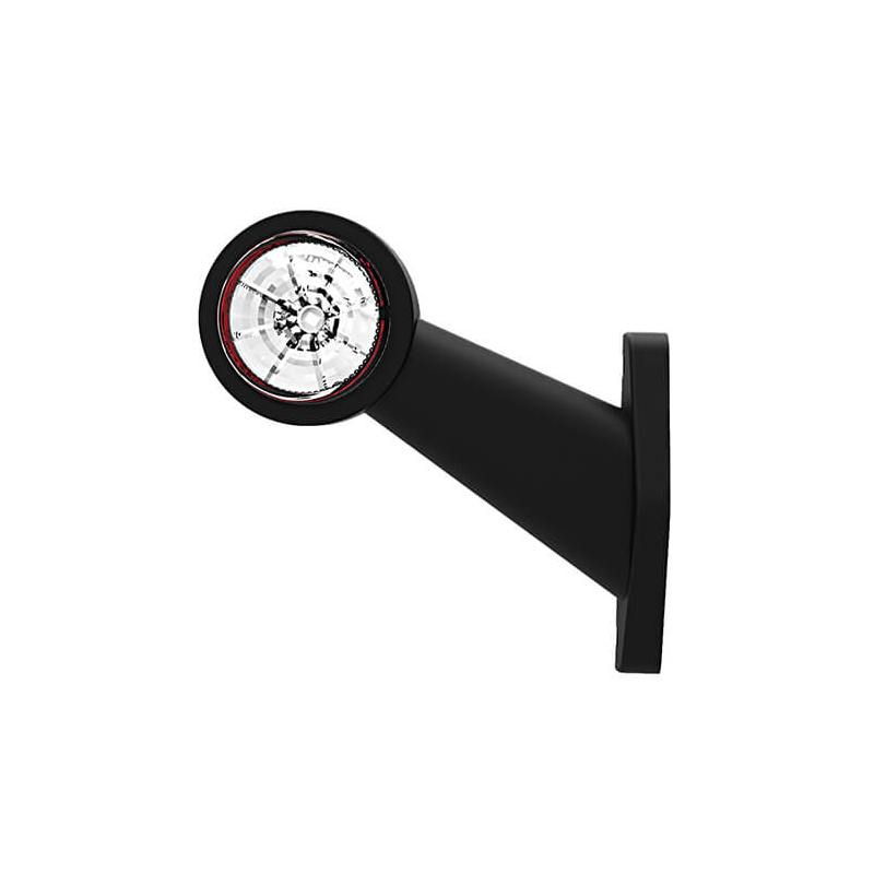 feu d'encombrement rood/wit gauche câble 200 mm 12/24V (photo)