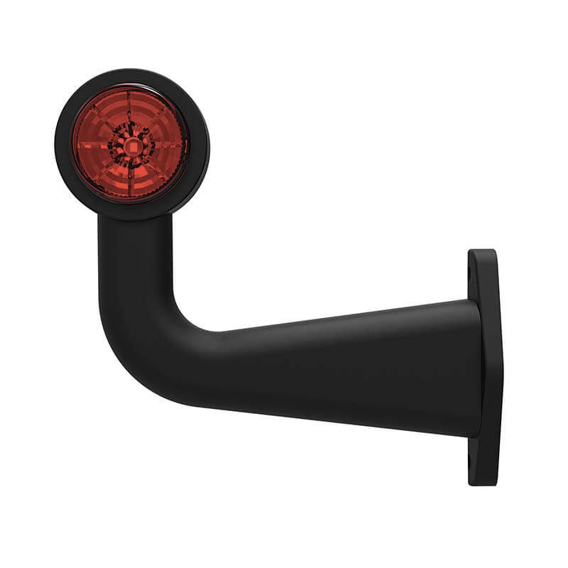 feu d'encombrement rood/wit gauche DC câble 200mm, 0,75mm² 12/24V (photo)