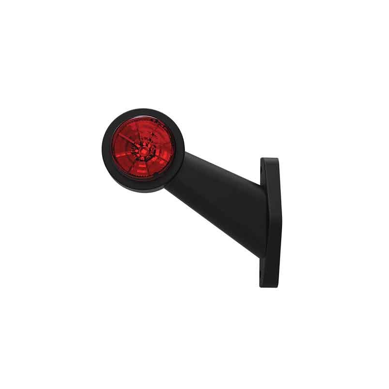 feu d'encombrement rood/wit gauche P&R câble 200mm, 1,5mm² 12/24V (photo)