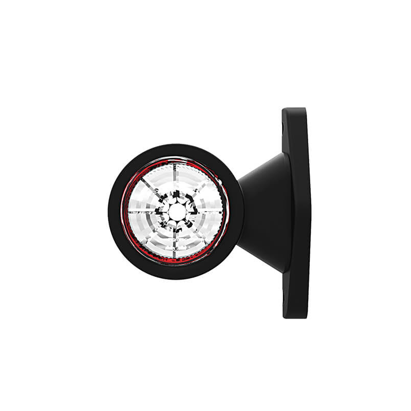 feu d'encombrement rood/wit universel câble 200 mm 12/24V (photo)