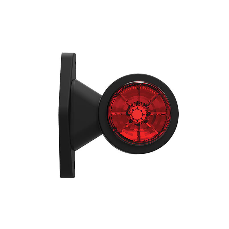 feu d'encombrement rood/wit universel DC câble 200mm, 0,75mm² 12/24V (photo)
