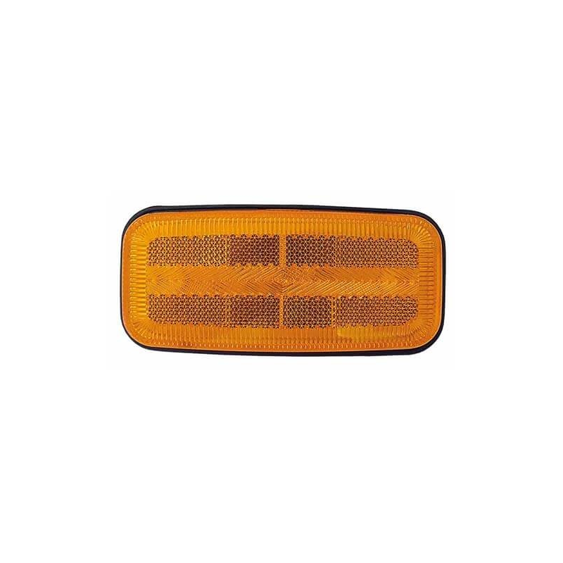 feu de position latéral cable 500mm 12/24vV orange (photo)