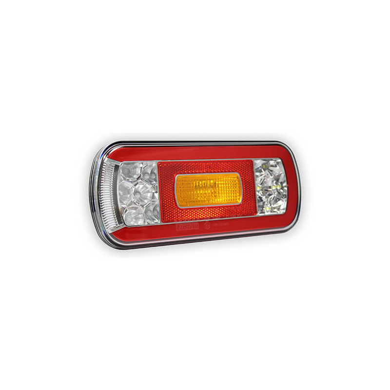 feu arrière LED baïonnette à 5 pôles baïonnette à 5 pôles V10C5-600B5 universel 12/24 V 12/24 V avec feu de brouillard (photo)