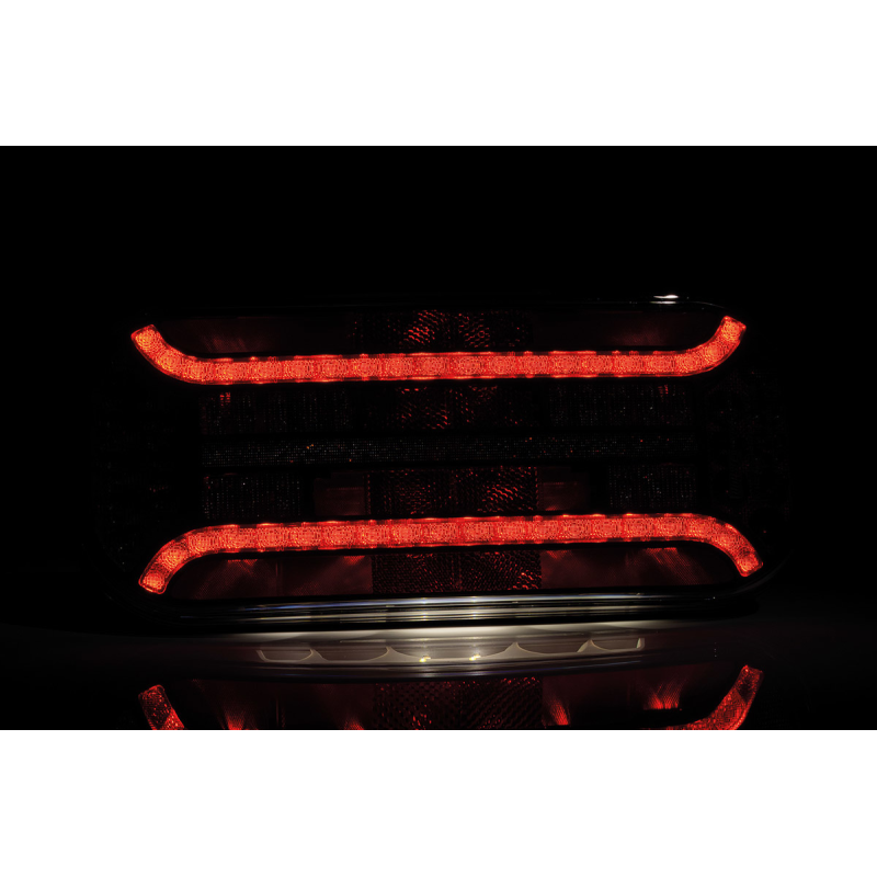 feu arrière LED câble droit droit 12/24V (photo)