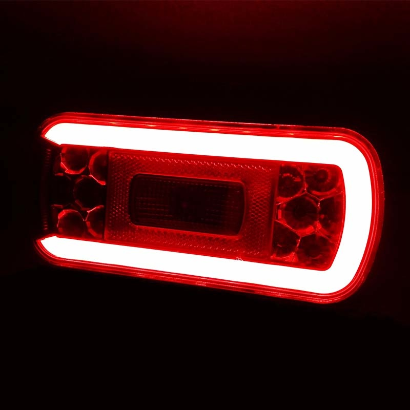 feu arrière LED câble universel 12/24V Lavaflow IP 68 (photo)