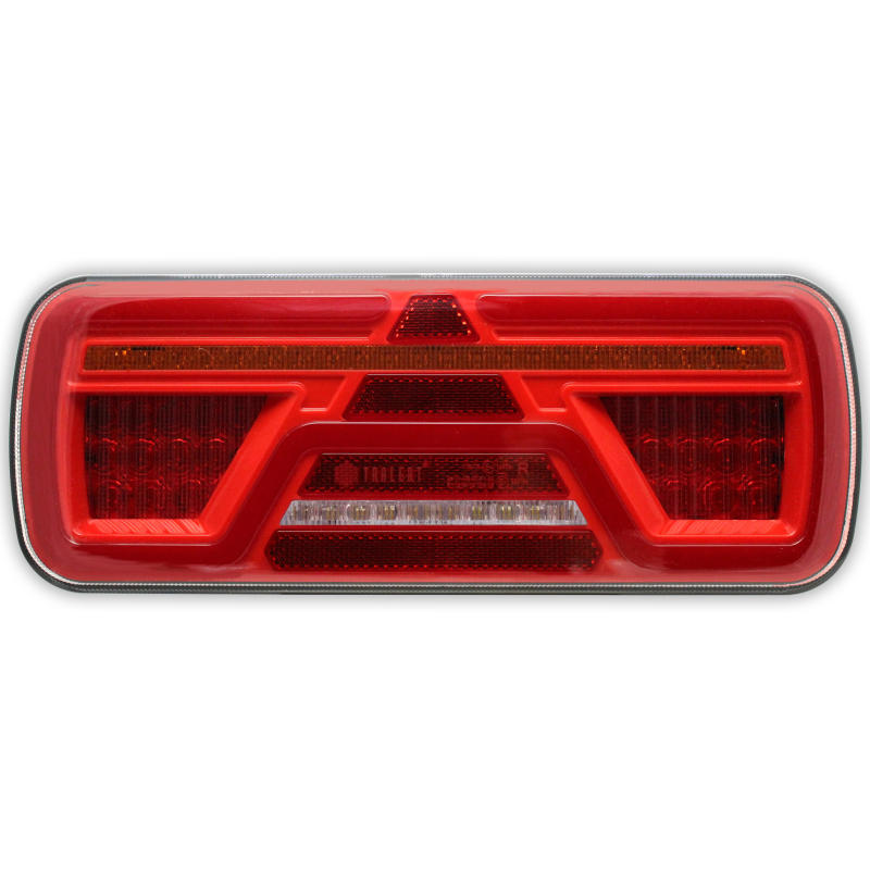 feu arrière LED connecteur AMP 7 PIN droit droit 12/24V Lavaflow (photo)