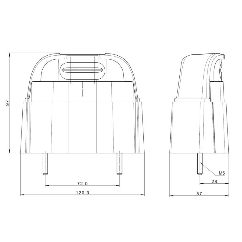 éclairage de plaque LED 12/24vV 50cm câble (photo)