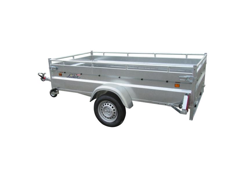ROBUST 253x134x50  1 essieu non freiné PTAC : 750 kg