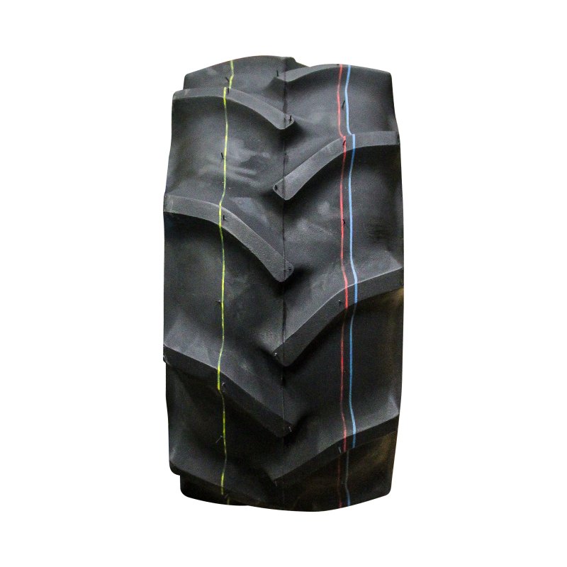 pneu + roue 17x8.00-8 7.00Bx8H2 ET-2 60/100/4 métal DI-1001 gris argent