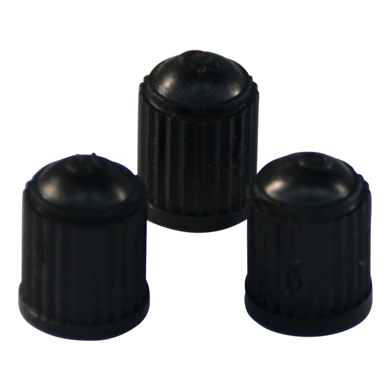 capuchon de valve noir
