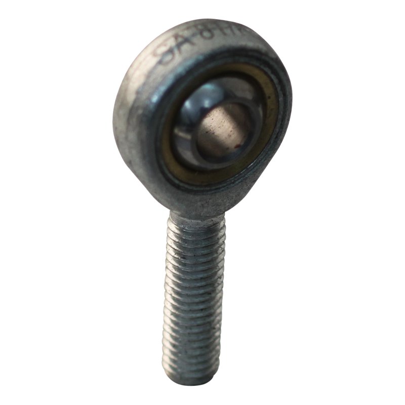 rotule avec filetage extérieur à gauche zingué M8, t=12mm