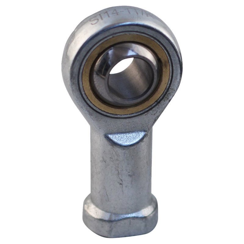 tête à rotule à tige filetée femelle zingué M12, t=16mm