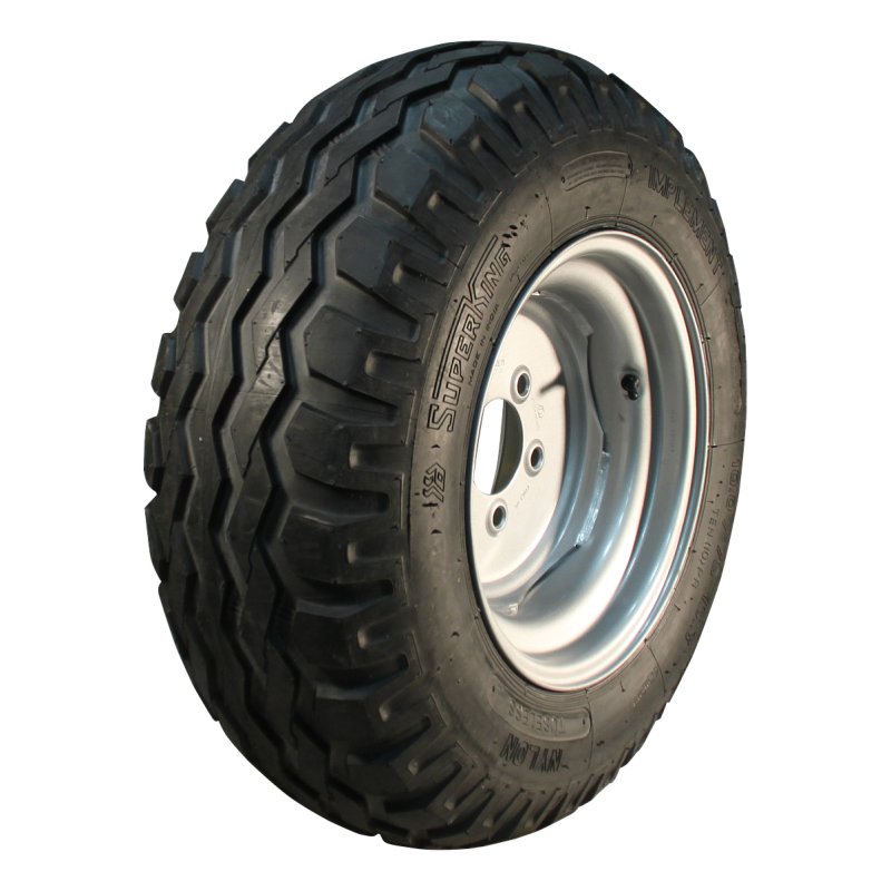 pneu + roue 10.0/75-15.3 IMP 9.00x15.3 ET0 94/140/5 métal AW-909 gris argent
