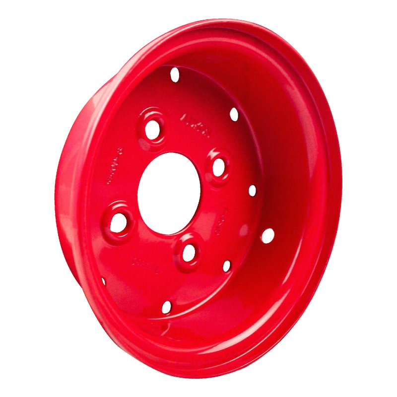 roue 4.40D-8 ET0 60/100/4 metal Rouge