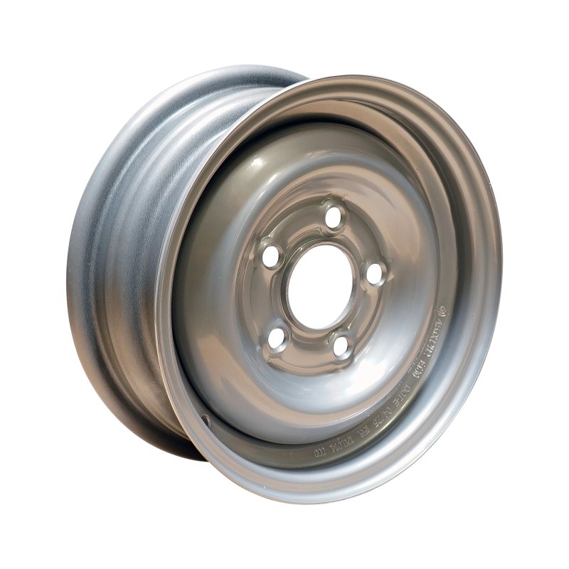 roue 4½Jx12H2 ET30 67/112/5 métal gris argent
